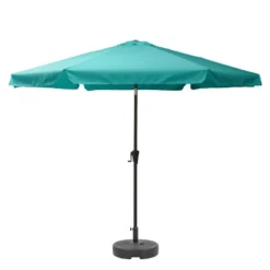 10' Tilting Market Patio Umbrella With Base - CorLiving -Sunnydaze Decor Store GUEST b2976dce 96bb 4545 a9b1 9c1731b8c0e1
