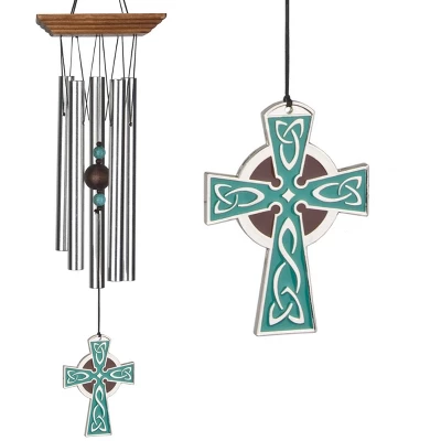 Woodstock Wind Chimes Signature Collection, Woodstock Celtic Chime, 17'' Wind Chime WCCC 4 Woodstock Wind Chimes Signature Collection, Woodstock Celtic Chime, 17'' Wind Chime WCCC - Image 2