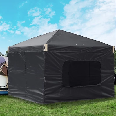 Aoodor Pop Up Canopy Tent With Removable Mesh Window Sidewalls, Portable Instant Shade Canopy With Roller Bag 3 Aoodor Pop Up Canopy Tent With Removable Mesh Window Sidewalls, Portable Instant Shade Canopy With Roller Bag