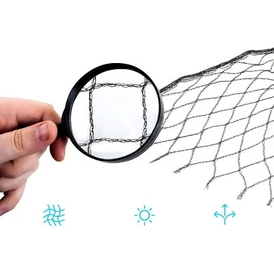 Viirkuja 4" X 5"m Fine Mesh Pond Bird Repellent Net, Black 3 Viirkuja 4" X 5"m Fine Mesh Pond Bird Repellent Net, Black