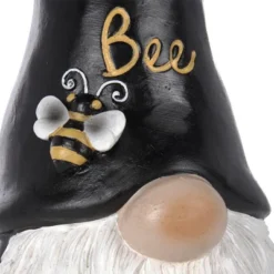 12" Polyresin "Let It Bee" Indoor/Outdoor Garden Gnome Statue Black/Yellow - Alpine Corporation 13 12" Polyresin "Let It Bee" Indoor/Outdoor Garden Gnome Statue Black/Yellow - Alpine Corporation -Sunnydaze Decor Store GUEST b46b9680 89fd 4d11 abc9 176c0598c14f