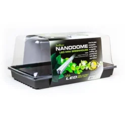 SunBlaster SL1600204 LED Mini Greenhouse Kit For Flower, Herbs, And Veggie Seed Starting Or Plant Propagation With 7-Inch NanoDome
