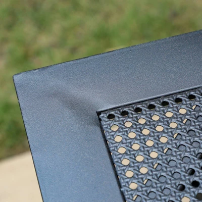 5pc Patio Dining Set With Steel Table & Dining Chairs - Captiva Designs 5 5pc Patio Dining Set With Steel Table & Dining Chairs - Captiva Designs - Image 3