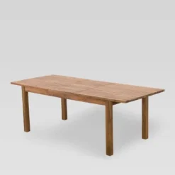 Wilson 7pc Acacia Wood Dining Set With Expandable Dining Table - Teak - Christopher Knight Home -Sunnydaze Decor Store GUEST b5c7f5d4 a9f0 431c 8302 716d75e5b0d7