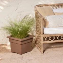 Bloem Veranda Deck Box Square Planter 10 Bloem Veranda Deck Box Square Planter -Sunnydaze Decor Store GUEST b61fb342 4693 4fa8 b5c1 aaea99ccf2ea