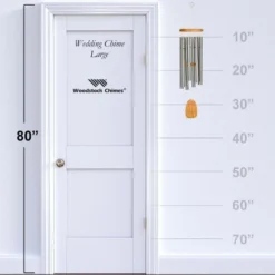 Woodstock Wind Chimes Signature Collection, Woodstock Wedding Chime, 34'' Silver Wind Chime IDO 10 Woodstock Wind Chimes Signature Collection, Woodstock Wedding Chime, 34'' Silver Wind Chime IDO -Sunnydaze Decor Store GUEST b7f73b50 60ee 40fa b30b 0f61b45fe357