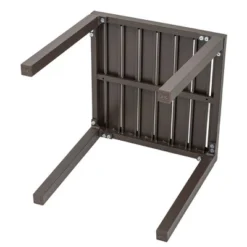 3pc Outdoor Five Position Adjustable Curved Aluminum Lounge Set Brown - Crestlive Products -Sunnydaze Decor Store GUEST b8a793e1 15de 478a a584 09d105471b3c