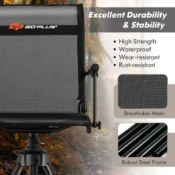 Costway Swivel Hunting Chair W/4 360°Adjustable Legs Folding Silent Swivel Blind Chair 18 Costway Swivel Hunting Chair W/4 360°Adjustable Legs Folding Silent Swivel Blind Chair -Sunnydaze Decor Store GUEST b9e305e9 08bc 41ea 97a3 792e720fdb80