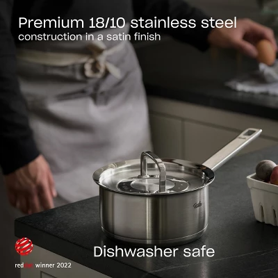 Fissler Original-Profi Collection Stainless Steel Conical Pan, 2.0 Quarts 4 Fissler Original-Profi Collection Stainless Steel Conical Pan, 2.0 Quarts - Image 2