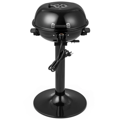 Costway 1600W Electric BBQ Grill With Warming Rack, Temperature Control & Grease Collector 11 Costway 1600W Electric BBQ Grill With Warming Rack, Temperature Control & Grease Collector - Image 9