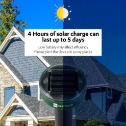 Dartwood Outdoor Solar Ultrasonic Pest And Mole Repellent - Remove Groundhogs Rats Mice Snakes And More From Your Gardens, Lawns,and Yards (4-8 Packs) 13 Dartwood Outdoor Solar Ultrasonic Pest And Mole Repellent - Remove Groundhogs Rats Mice Snakes And More From Your Gardens, Lawns,and Yards (4-8 Packs) -Sunnydaze Decor Store GUEST bad078b0 ca33 4c0c 9d44 2582379c838d