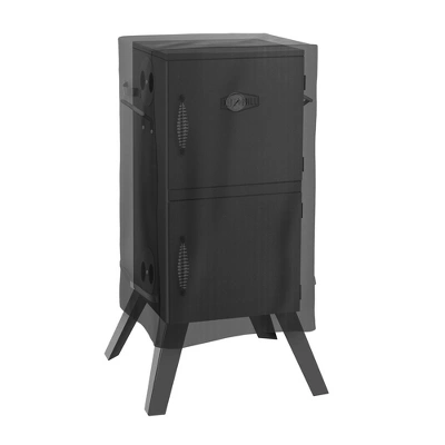 Pure Grill 30-inch Smoker BBQ Grill Cover For Electric Vertical Smokers, Universal Fit Cover 19" X 17" X 30" 3 Pure Grill 30-inch Smoker BBQ Grill Cover For Electric Vertical Smokers, Universal Fit Cover 19" X 17" X 30"