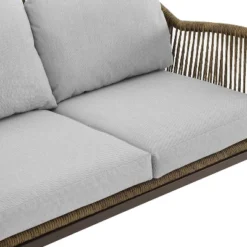 Haven 4pc Outdoor Wicker Conversation Set - Light Gray - Crosley 29 Haven 4pc Outdoor Wicker Conversation Set - Light Gray - Crosley -Sunnydaze Decor Store GUEST bc2f5467 dc21 464f 82b5 97885e2b0dd3