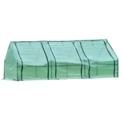 Aoodor 9 Ft. X 3 Ft. X 3 Ft. Mini Outdoor Greenhouse Three Zipped Doors 17 Aoodor 9 Ft. X 3 Ft. X 3 Ft. Mini Outdoor Greenhouse Three Zipped Doors -Sunnydaze Decor Store GUEST bda3addf d5a3 4a8d 9474 f2a8971e2a4e