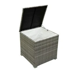 4pc Wicker Patio Seating Set With Cushions - Gray/Beige - GODEER 35 4pc Wicker Patio Seating Set With Cushions - Gray/Beige - GODEER -Sunnydaze Decor Store GUEST be3f7592 f0a2 4c74 b29e c1fe35167a75