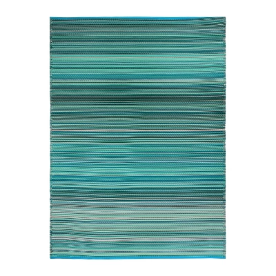 World Rug Gallery Contemporary Stripe Reversible Plastic Outdoor Rugs 14 World Rug Gallery Contemporary Stripe Reversible Plastic Outdoor Rugs - Image 12