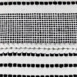 Northlight 18" White And Black Striped Outdoor Woven Pouf Ottoman 10 Northlight 18" White And Black Striped Outdoor Woven Pouf Ottoman -Sunnydaze Decor Store GUEST bf849c26 b057 4ac7 b1f4 0e9acdfe7ed0