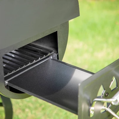 Captiva Designs E02GR016 16" Offset Charcoal Smoke - Black 6 Captiva Designs E02GR016 16" Offset Charcoal Smoke - Black - Image 4