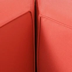 2pc Brava Outdoor Acacia Wood Right Arm Loveseat & Coffee Table With Cushion Teak/Red - Christopher Knight Home -Sunnydaze Decor Store GUEST c0615401 0c4a 4aa2 be25 ed27ada7d951