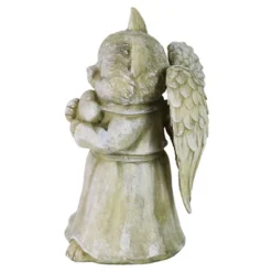 10.43" Resin Cat Angel Garden Statue Gray - Exhart 12 10.43" Resin Cat Angel Garden Statue Gray - Exhart -Sunnydaze Decor Store GUEST c2f5318f ea28 4cdb 9a94 4163801cf1de