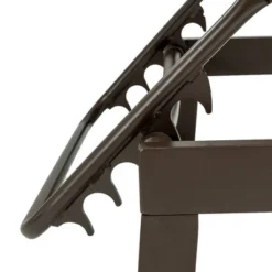 3pc Outdoor Five Position Adjustable Curved Aluminum Lounge Set Brown - Crestlive Products -Sunnydaze Decor Store GUEST c3cd302b 8a9c 4449 b30d ca15ad88e722