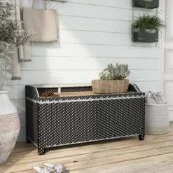 Maksville Outdoor Aluminum Storage Bench - MiBasics 15 Maksville Outdoor Aluminum Storage Bench - MiBasics -Sunnydaze Decor Store GUEST c4b44e50 90a6 415f a4a8 db76dd135459