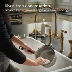 Fissler Original-Profi Collection Stainless Steel Conical Pan, 2.0 Quarts