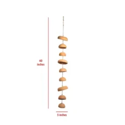 Natural Terracotta Hanging Chime - Foreside Home & Garden 9 Natural Terracotta Hanging Chime - Foreside Home & Garden -Sunnydaze Decor Store GUEST c59dcc3c 376a 4cce 862d 0a7b7f142808
