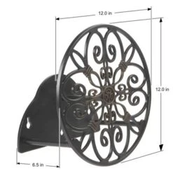 Liberty Garden LBG-N-670 Decorative Hose Wall Mount Butler For 125' Of 6.5" Hose For Backyard, Garden, Or Home In Black 7 Liberty Garden LBG-N-670 Decorative Hose Wall Mount Butler For 125' Of 6.5" Hose For Backyard, Garden, Or Home In Black -Sunnydaze Decor Store GUEST c663ca2e 122d 455b b404 9436d843fd8b