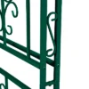 Evergreen Montebello Iron Garden Arbor With Gate, Forest Green- 53 X 84 X 23 Inches Fade And Weather Resistant Outdoor Decor -Sunnydaze Decor Store GUEST c81fb939 7080 402c a8dc da2c41c3f60d