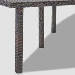 Fiona Square Wicker Dining Table - Brown - Christopher Knight Home -Sunnydaze Decor Store GUEST c82a5154 074c 4370 b30e 273018d4e85e