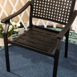 7pc Outdoor Dining Set With Faux Wood Top & Metal Frame & Wrought Iron Chairs - Beige - Captiva Designs 34 7pc Outdoor Dining Set With Faux Wood Top & Metal Frame & Wrought Iron Chairs - Beige - Captiva Designs -Sunnydaze Decor Store GUEST ca0aa938 a24a 4eb6 808f 8f2ceb392434