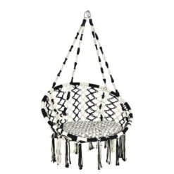 Costway Hanging Hammock Chair With Cushion Macrame Swing Cotton Rope Indoor Outdoor 19 Costway Hanging Hammock Chair With Cushion Macrame Swing Cotton Rope Indoor Outdoor -Sunnydaze Decor Store GUEST cb1ef141 0629 4029 9cfb 3885872917cc