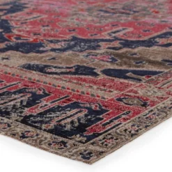 Cicero Indoor/Outdoor Medallion Area Rug Pink/Blue - Jaipur Living