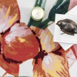 NuLOOM Contemporary Floral Stephanie Indoor/Outdoor Patio Area Rug -Sunnydaze Decor Store GUEST cdf2b424 920e 4caa b938 f92e1168aa9f