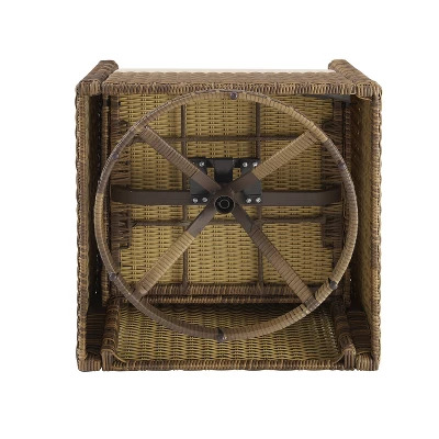 3pc Bradenton Outdoor Steel Swivel Rocking Chairs - Crosley 10 3pc Bradenton Outdoor Steel Swivel Rocking Chairs - Crosley - Image 8