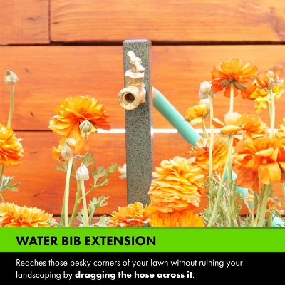 Yard Butler Hose Bib Extender - Outdoor Faucet Extender And Remote Spigot - Puts Your Garden Hose Where You Want It - IHBE-6 6 Yard Butler Hose Bib Extender - Outdoor Faucet Extender And Remote Spigot - Puts Your Garden Hose Where You Want It - IHBE-6 - Image 4