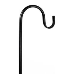 Northlight 84” Black Metal Shepard’s Hook Outdoor Garden Stake -Sunnydaze Decor Store GUEST ce584e6a f07c 49c4 a68f dbe04ec97e2f