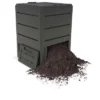Gardeners Supply Company Deluxe Pyramid Composter II | Easy To Use Outdoor Compost Piles Bin With Rain Collecting Lid & Side Vents For Good Aeration | -Sunnydaze Decor Store GUEST cef1e85c f975 4da9 a2d9 3f4a113aed49