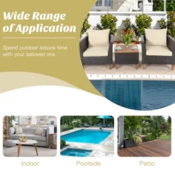 Costway 3PCS Patio Wicker Rattan Sofa Set Furniture Outdoor Acacia Wood Conversation 22 Costway 3PCS Patio Wicker Rattan Sofa Set Furniture Outdoor Acacia Wood Conversation -Sunnydaze Decor Store GUEST d09f90f5 84c3 4b58 b5a4 55319d46c629