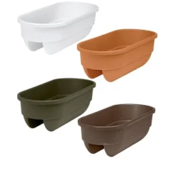 24 Inch 2 X 4 Railing Planter