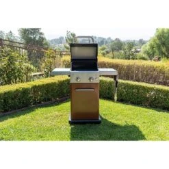 Permasteel 2-Burner Gas Grill With Foldable Side Tables 30 Permasteel 2-Burner Gas Grill With Foldable Side Tables -Sunnydaze Decor Store GUEST d2fdb6b7 bf83 4f46 b52f 6a4768c4d8c5