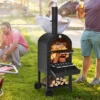 Costway Outdoor Pizza Oven Wood Fire Pizza Maker Grill W/ Pizza Stone & Waterproof Cover 2 Costway Outdoor Pizza Oven Wood Fire Pizza Maker Grill W/ Pizza Stone & Waterproof Cover -Sunnydaze Decor Store GUEST d450ae8f c51f 4a66 b2ca b1bea153051c