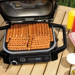 Ninja Woodfire Outdoor Grill & Smoker, 7-in-1 Master Grill, BBQ Smoker And Air Fryer With Woodfire Technology - OG701 22 Ninja Woodfire Outdoor Grill & Smoker, 7-in-1 Master Grill, BBQ Smoker And Air Fryer With Woodfire Technology - OG701 -Sunnydaze Decor Store GUEST d47d7071 140e 47b4 b31b 5a0e71053c12