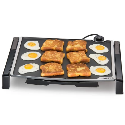 Presto 19" Tilt'n Fold Electric Griddle - 7073 4 Presto 19" Tilt'n Fold Electric Griddle - 7073 - Image 2