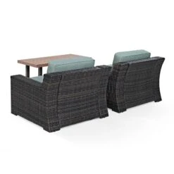 Beaufort 3pc Outdoor Wicker Seating Set With Coffee Table - Mist - Crosley 16 Beaufort 3pc Outdoor Wicker Seating Set With Coffee Table - Mist - Crosley -Sunnydaze Decor Store GUEST d84b12b5 c0b4 4d28 9569 c7ecd6fdbe1d