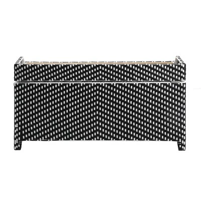 Maksville Outdoor Aluminum Storage Bench - MiBasics 8 Maksville Outdoor Aluminum Storage Bench - MiBasics - Image 6