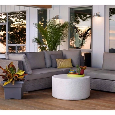 Bloem Veranda Deck Box Square Planter 4 Bloem Veranda Deck Box Square Planter - Image 2