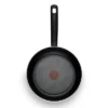 T-fal Simply Cook Nonstick Dishwasher Safe Cookware, 7.5" & 10" Fry Pans, 2pc Set, Black