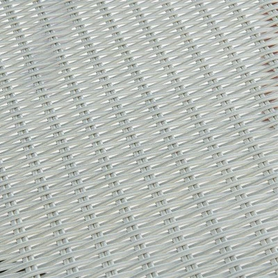 4pc All-Weather Wicker Albany Outdoor Sectional Sofa With Cocktail Table Set Brown - Alaterre Furniture 7 4pc All-Weather Wicker Albany Outdoor Sectional Sofa With Cocktail Table Set Brown - Alaterre Furniture - Image 5